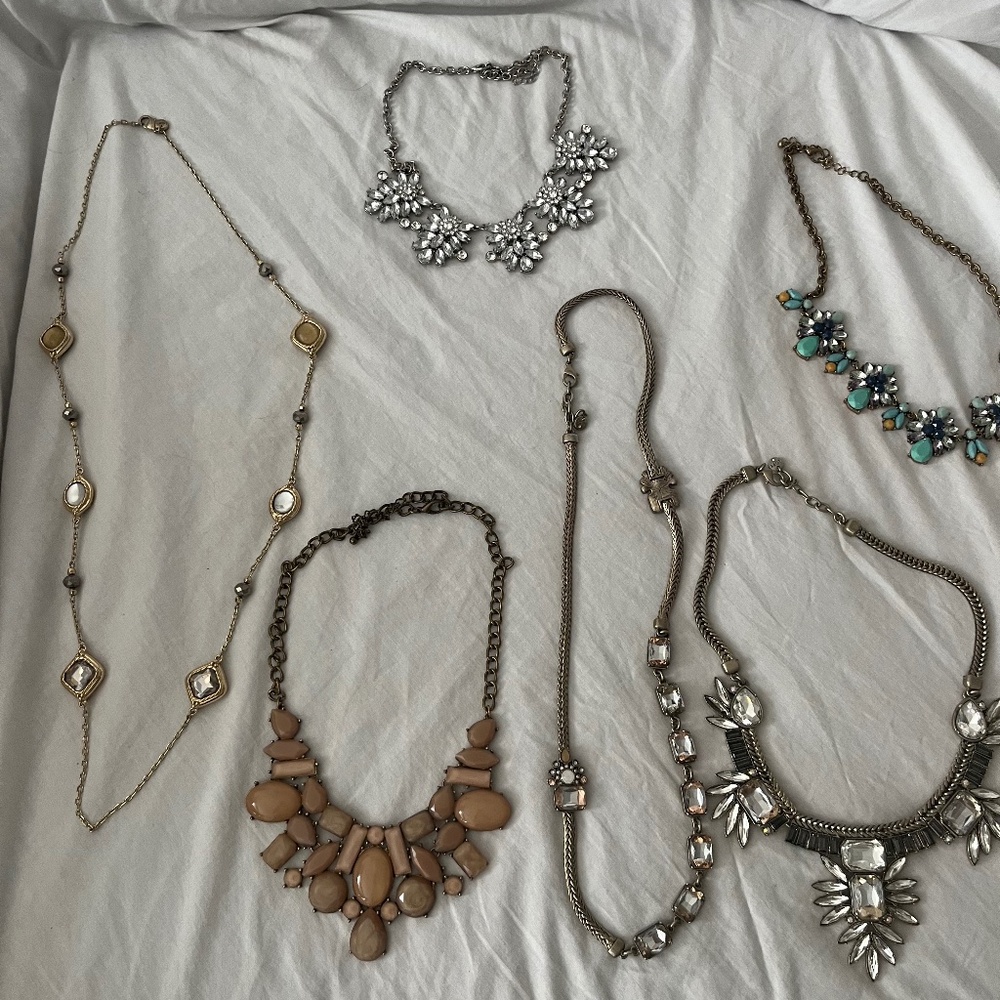 Statement necklaces